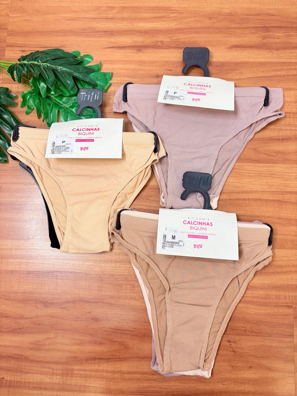 KIT CALCINHA R71 REF.C04404 ND/LLS/CRM P.