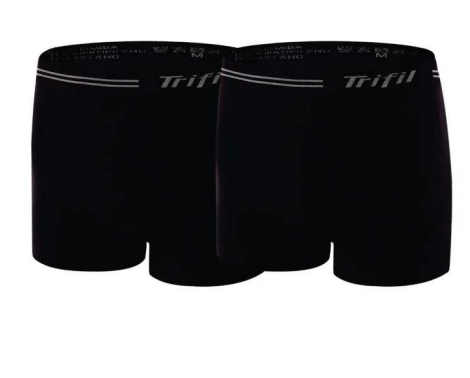 KIT CUECA BOXER C/2 REF.CE0277 PTO/CZA EG.