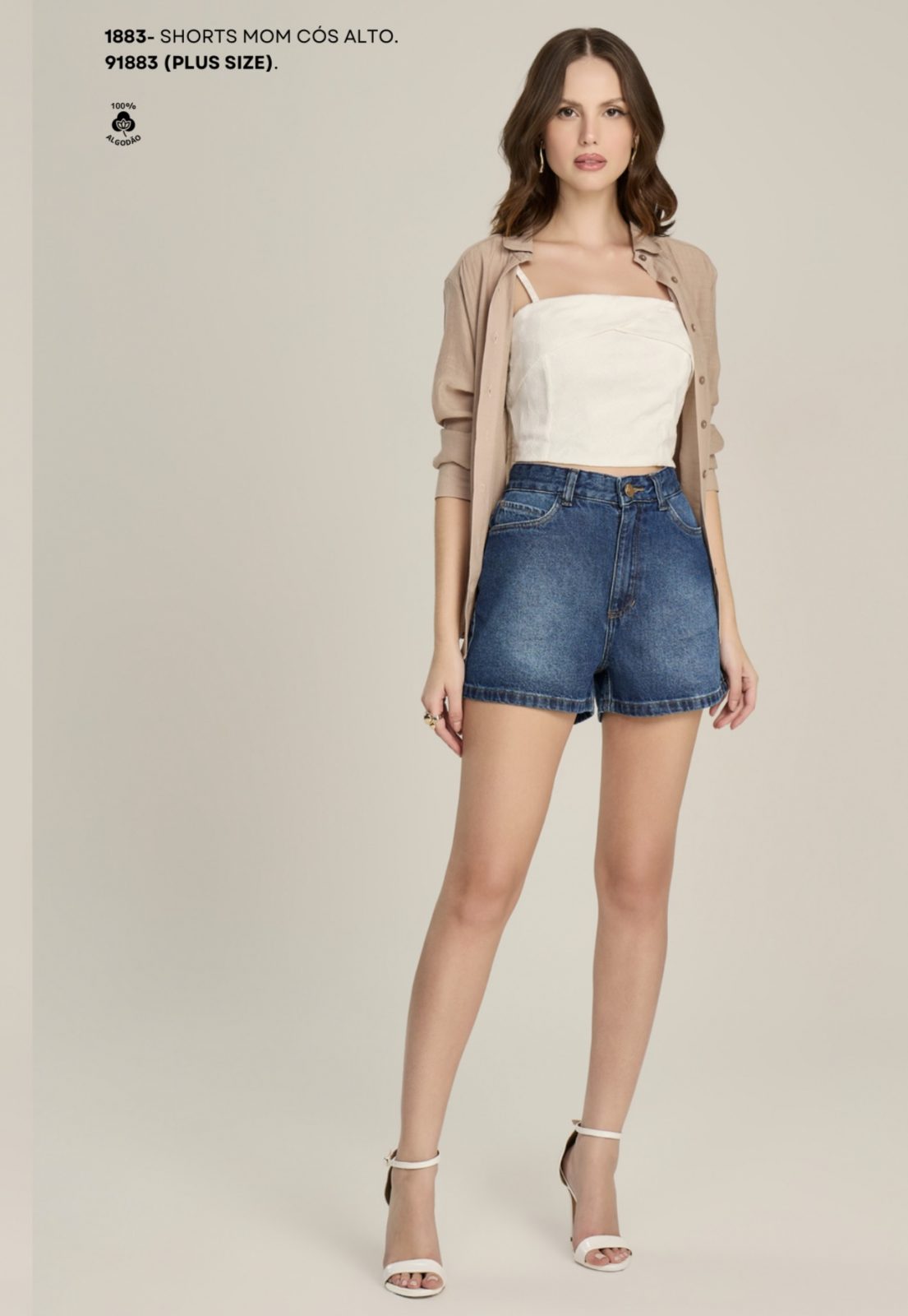 SHORTS FEM ADT MOM REF.1883 JNS 36.