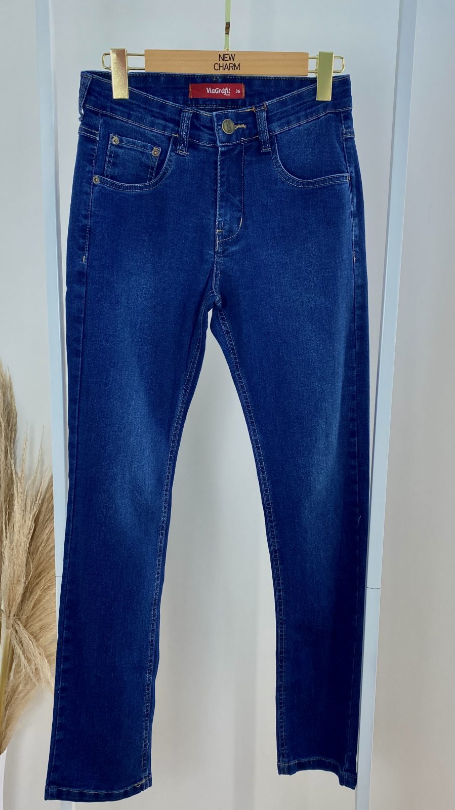 CALÇA MASC ADT SLIM REF.6271 JNS/ESC 46.