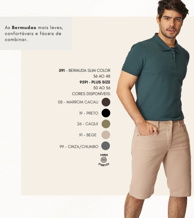 BERMUDA MASC ADT REF.9591 BGE 52.