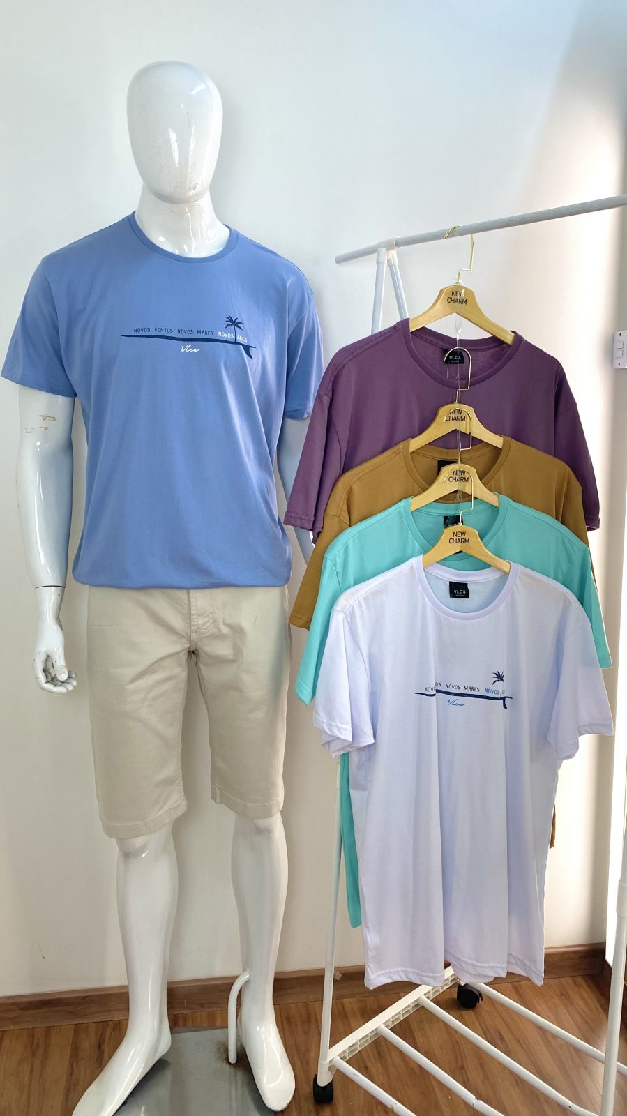CAMISETA MASC MM REF.25217 BCO M.