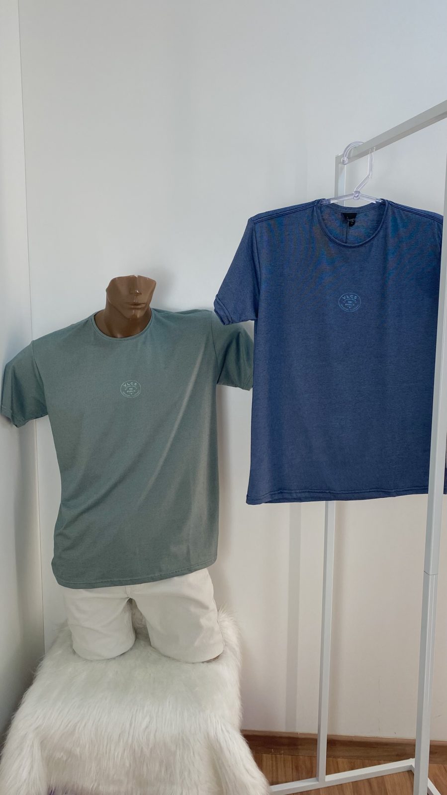 CAMISETA MASC ADT MM REF.25241 AZL P.
