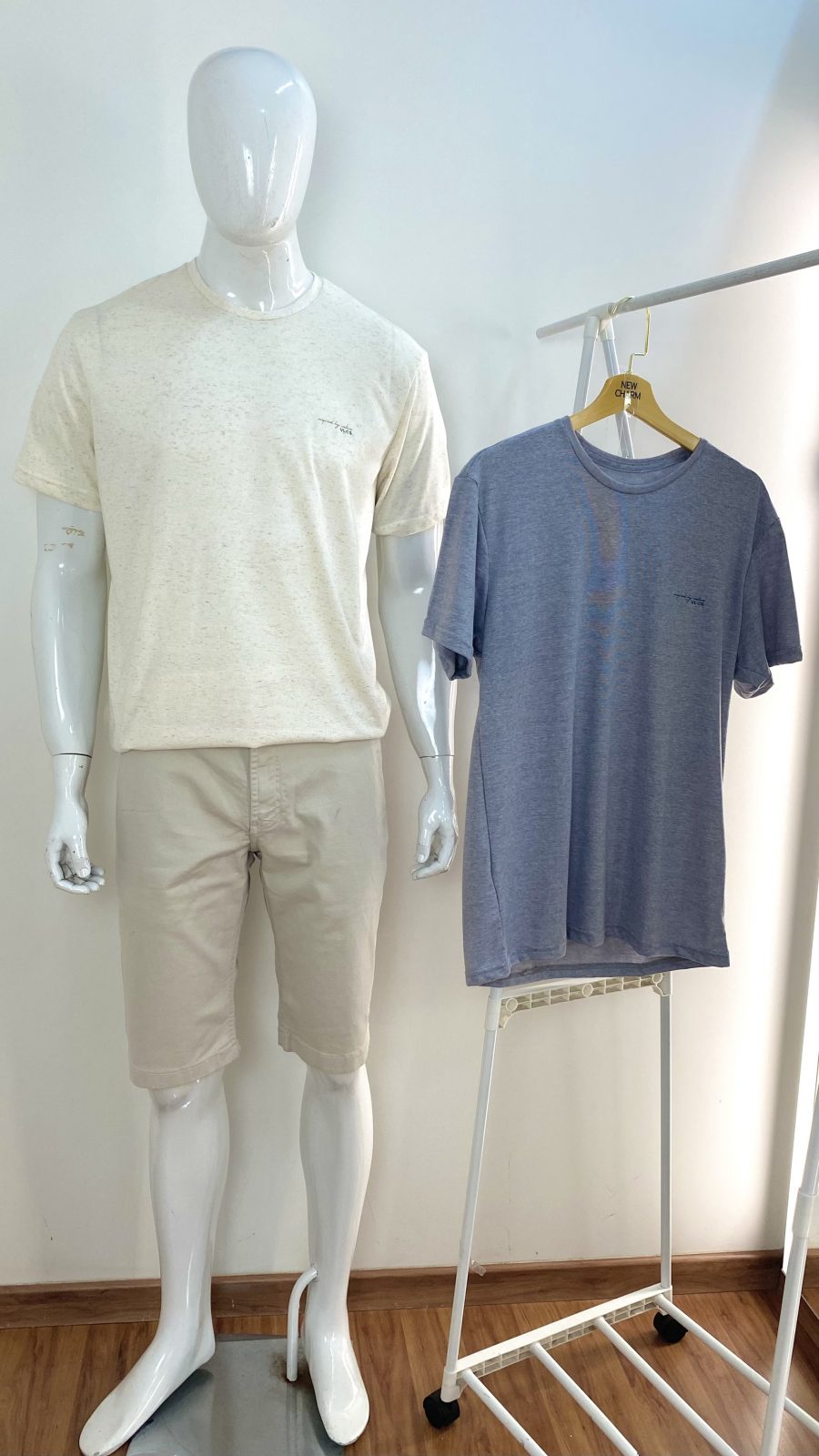 CAMISETA MASC MM REF.25266 AZL/CZA M.
